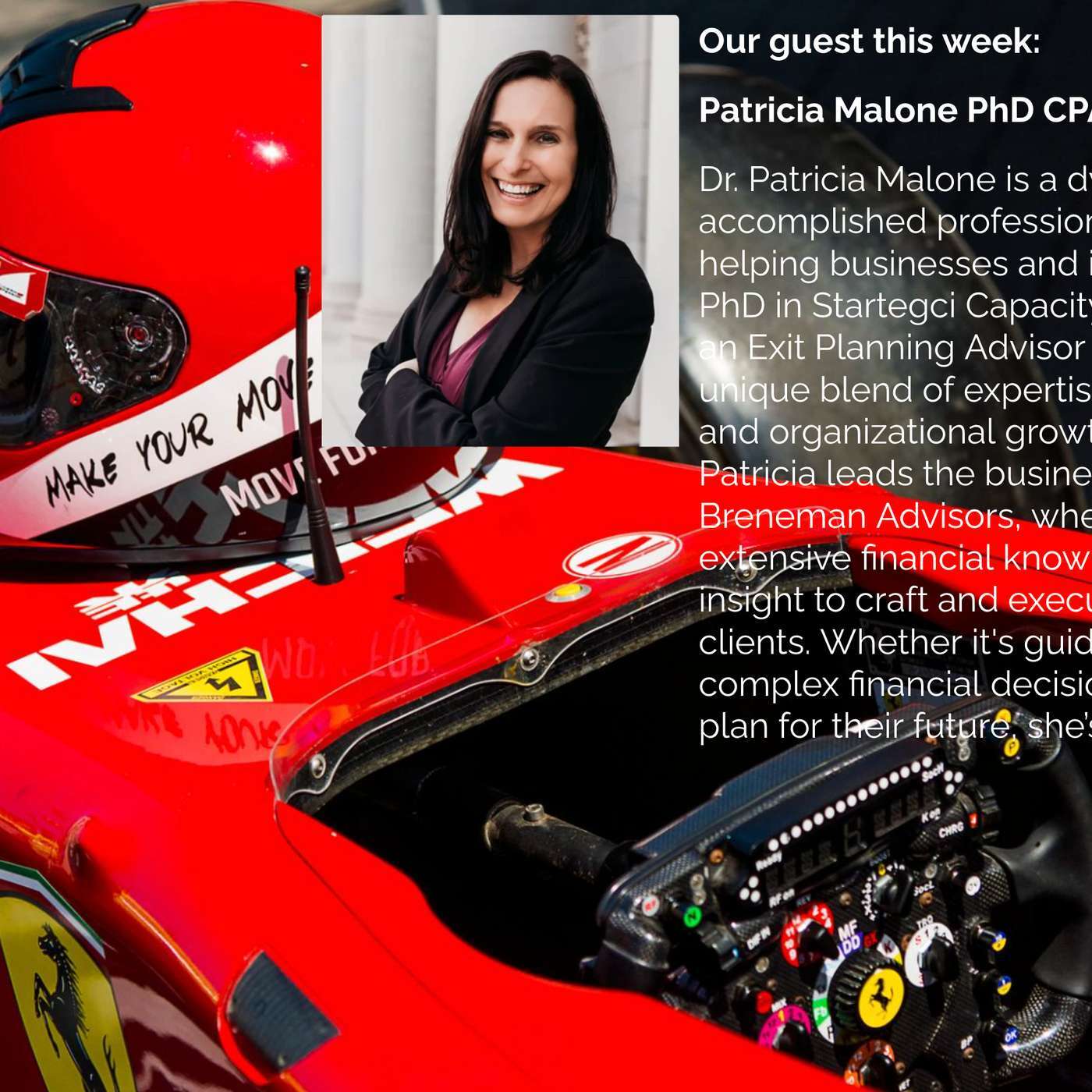 PhD in Strategic Capacity: Dr. Patricia Malone